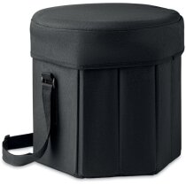Nevera con taburete o mesa plegable de poliéster