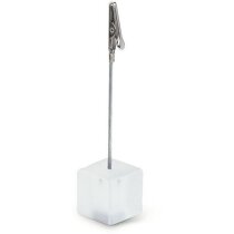 Pinza porta notas base cuadrada Pinza porta notas base cuadrada