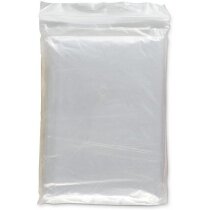 Impermeable plegado de colores azul merchandising Impermeable plegado de colores azul merchandising