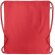 Mochila saco personalizada algodón orgánico Yuki Colour Rojo detalle 6