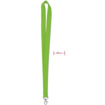 Cordón personalizado poliéster 90cm gancho metálico cromado