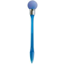 Bolígrafo bombilla personalizado azul Bolígrafo bombilla personalizado azul