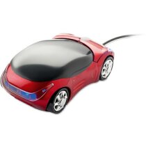 Ratón con forma de coche barato rojo Ratón con forma de coche barato rojo