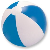 Balón clásico hinchable de playa azul