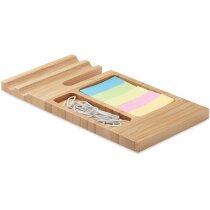 Set bambú Trevis con logo y soporte personalizada