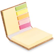 Set de notas adhesivas con tapa de corcho Visioncork