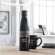 Botella térmica personalizada con termómetro led táctil de acero inoxidable Belo LUX Negro detalle 1