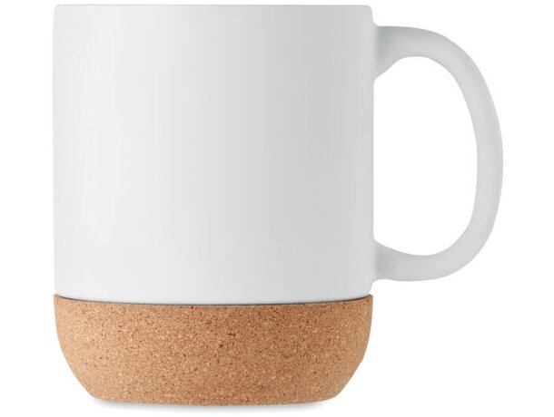 Taza cerámica corcho 300 ml Matt Blanco detalle 4