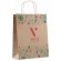 Bolsa de papel barata reciclado con motivo navideño 90 g/m2 BAO Medium Beige detalle 3