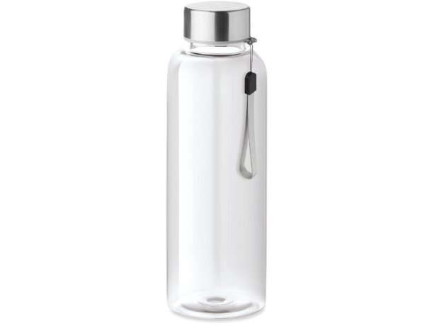 Botellas de agua reutilizables Utah Rpet sin BPA y anti fugas 500ml Azul Claro transparente detalle 2