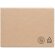 Bloc de notas adhesivas con marcadores de papel reciclado Meui Beige detalle 1