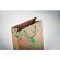 Bolsa regalo personalizada papel craft 250 g/m2 Sparkle Verde detalle 12