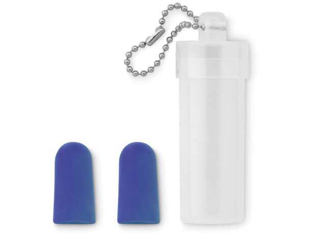 Tapones para oidos de polipropileno en diversos colores Buds To Rojo detalle 2