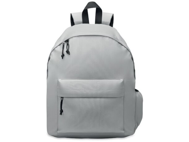 Mochila infantil rPET 600D Bapal+ Gris claro detalle 10