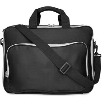 Maletín de 15 pulgadas para portátil personalizado negro Maletín de 15 pulgadas para portátil personalizado negro