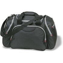 Bolsa de viaje multibolsillos personalizada negra Bolsa de viaje multibolsillos personalizada negra