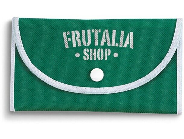 Bolsa plegable forma de sobre