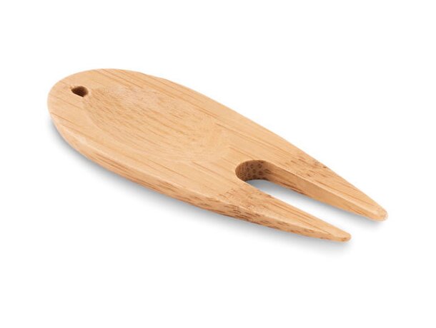 Divot personalizado diseño madera Bogey Madera detalle 4