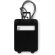 Identificador merchandising de maletas con forma de trolley personalizado negro