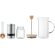 Juego de café Tera Plateado mate detalle 4