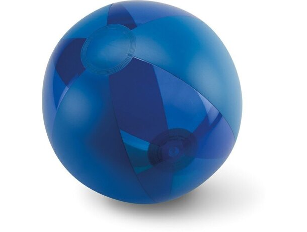 Balón de playa combinado en varios colores personalizado azul Balón de playa combinado en varios colores personalizado azul