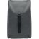 Mochilas deporte rPET 600D Udine Negro detalle 2