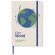 Libreta ecológica personalizada Mito Note tapa dura cartón reciclado Azul detalle 5