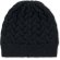 Gorros de invierno rPET Katmai Negro detalle 1