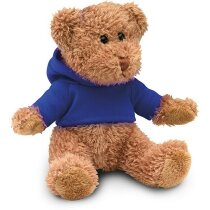 Osito de peluche con camiseta de colores personalizado azul Osito de peluche con camiseta de colores personalizado azul