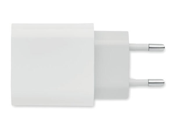 Cargador USB de 18W 2 puertos Port Blanco detalle 1