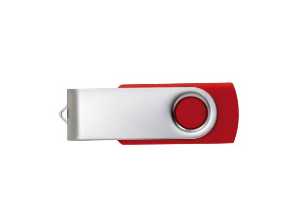 Flash drive 4GB económico y personalizado Techmate rojo