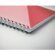 Libretas con anillas con hojas a rayas rPET Anotate Rojo detalle 9