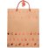 Bolsa regalo personalizada papel craft 250 g/m2 Sparkle Rojo detalle 3