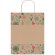 Bolsa de papel barata reciclado con motivo navideño 90 g/m2 BAO Medium Beige detalle 2