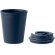 Vasos de plástico con tapa de pp reciclado 300ml Tridus detalle 11