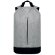 Mochila infantil poliéster 600D jaspeada correas acolchadas Gris claro detalle 6
