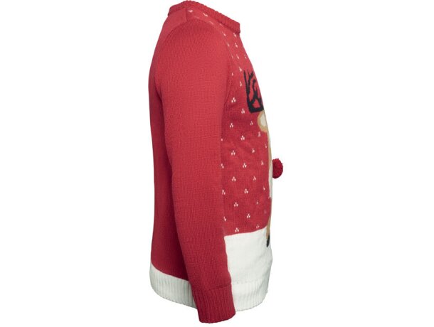 Jersey de Navidad L/XL Shimas Rojo detalle 7