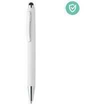 Boligrafo stylus antibacterial Blanquito Clean personalizado