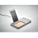 Set de sobremesa con cargador inalámbrico Viana Desk Gris claro detalle 6
