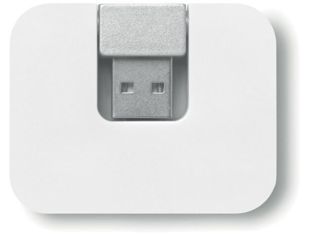 Hub Usb 4 Puertos Blanco detalle 4