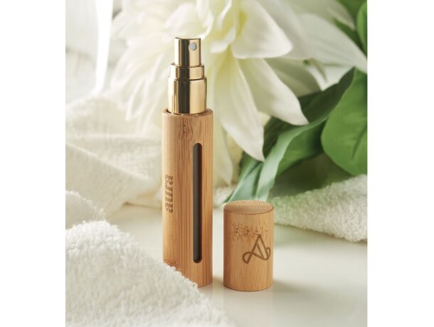 Atomizador de perfume de madera para bolso Madera detalle 3
