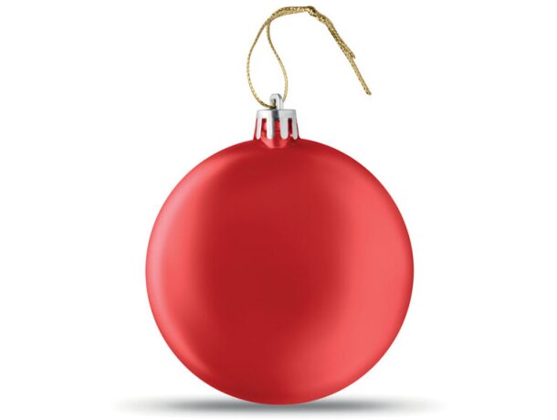 Bola de Navidad plana Lia Ball Dorado detalle 5