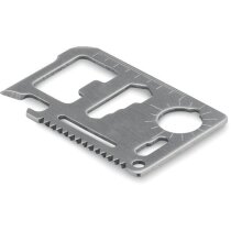 Herramienta para regalo formato tarjeta acero