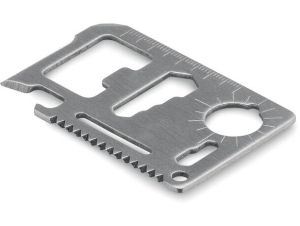 Herramienta con logotipo de 11 funciones en acero Toolie Negro detalle 2