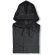Chubasquero&nbsp;Blado impermeable unisex de PVC con capucha negro