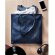 Bolsa de la compra algodón reciclado 250 g/m2 Style Tote Azul detalle 3