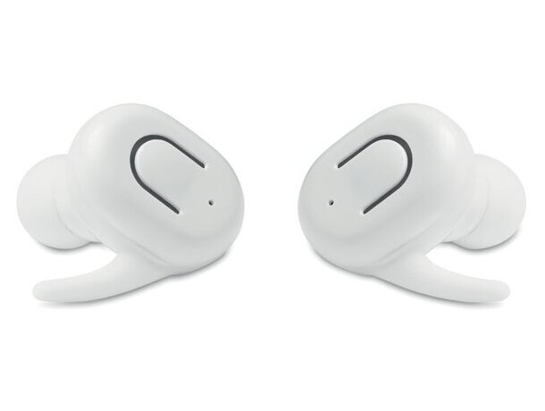 Auriculares TWS con base carga Twins Blanco detalle 8