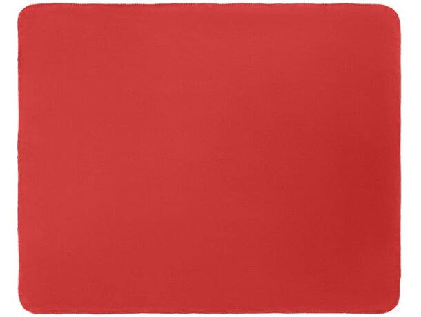 Manta polar RPET 130gr/m² Bogda Rojo detalle 6