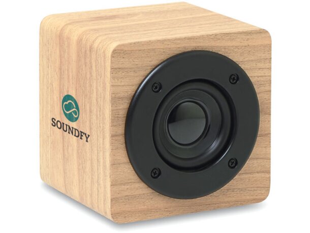 Altavoz Bluetooth 3w 350 Mah Madera detalle 7