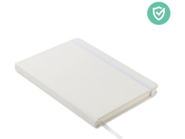 Libreta A5 antibacteriana en PU Arco Clean merchandising